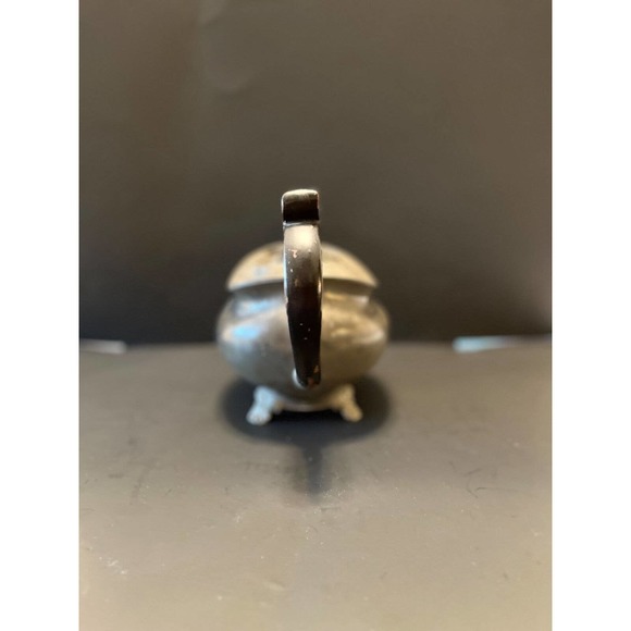 Original Antique Dixon & Son Coffee Footed Teapot Wood Handle 1800s - Picture 5 of 12